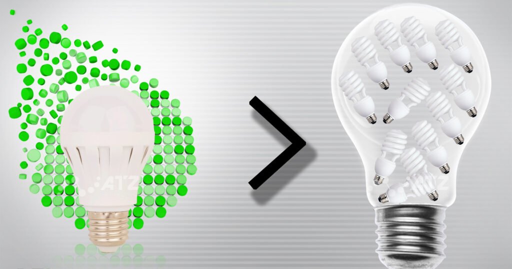 Energy-saving LED lighting in livestock barns